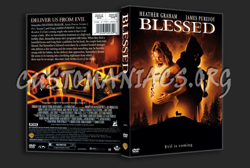Blessed dvd cover