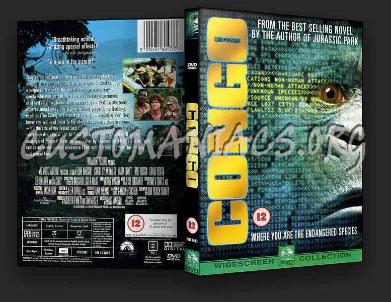 Congo dvd cover