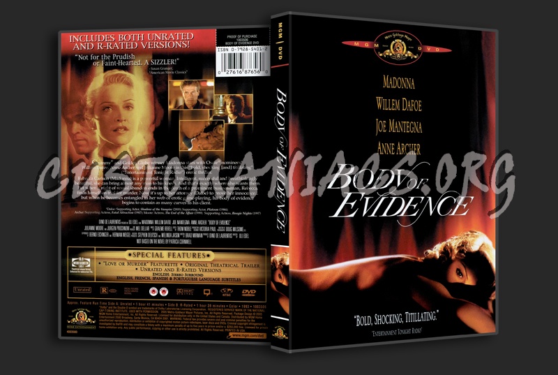 Body of Evidence dvd cover