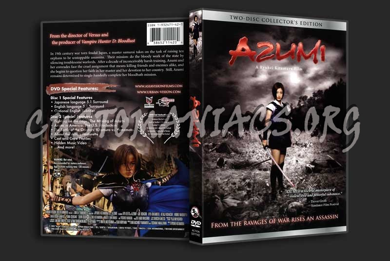 Azumi dvd cover