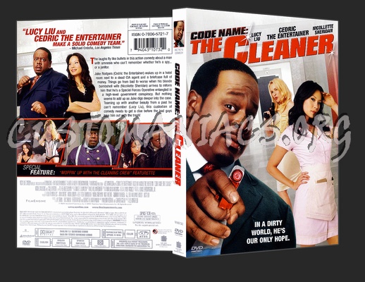 Code Name The Cleaner dvd cover