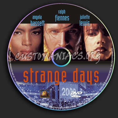Strange Days dvd label