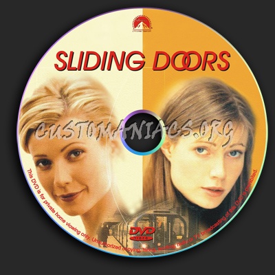 Sliding Doors dvd label