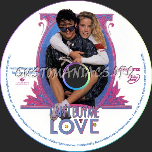 Cant Buy Me Love dvd label