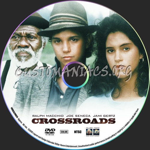 Crossroads dvd label