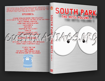 South Park - The Hits Volume 1 dvd cover