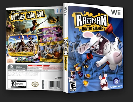 Rayman -  Raving Rabbids dvd cover