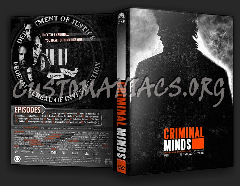 Criminal Minds dvd cover