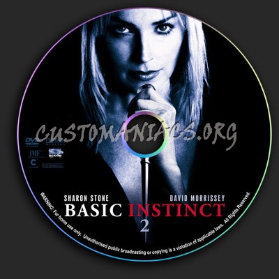 Basic Instinct 2 dvd label