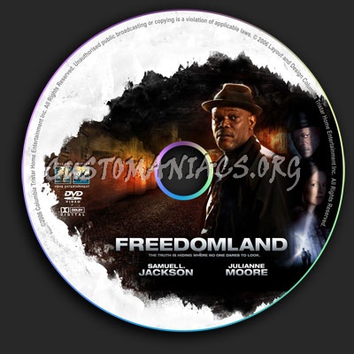 Freedomland dvd label
