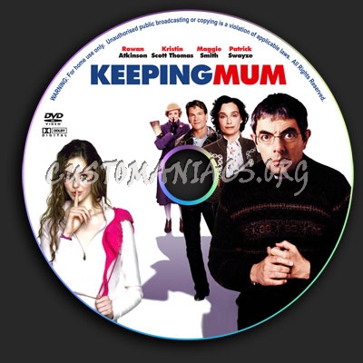 Keeping Mum dvd label