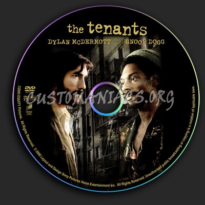 The Tenants dvd label