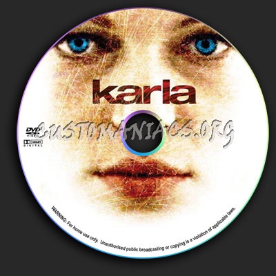 Karla dvd label