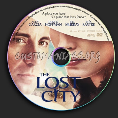 The Lost City dvd label