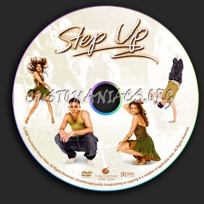 Step Up dvd label