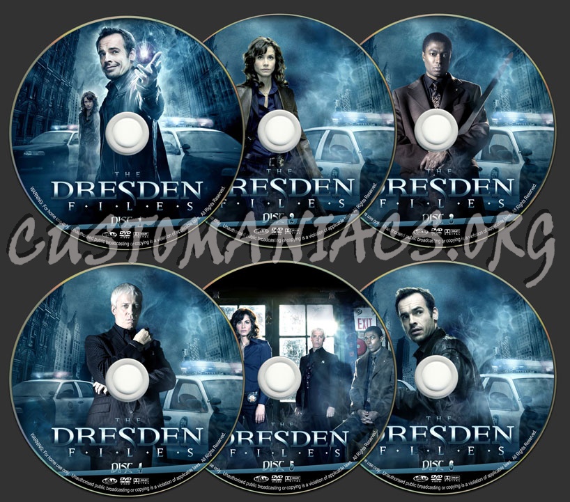 The Dresden Files - Season 1 dvd label