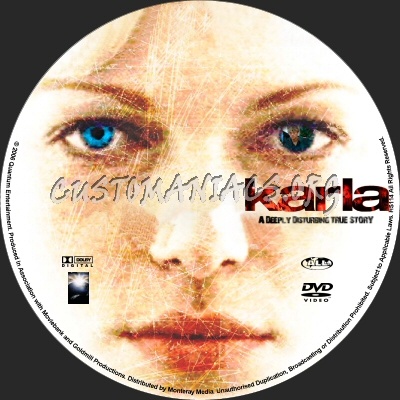 Karla dvd label