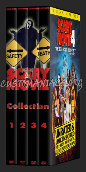 Scary Movie 1,2,3,4 dvd cover