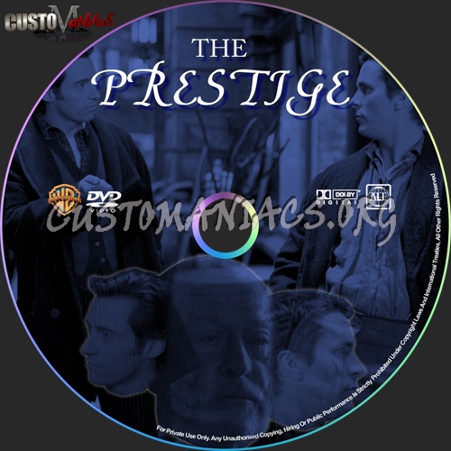 The Prestige dvd label