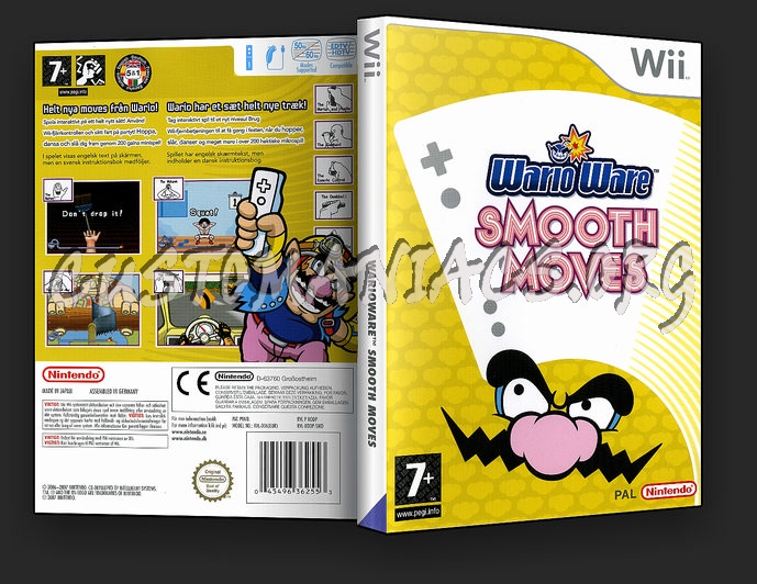 Warioware Smooth Moves dvd cover