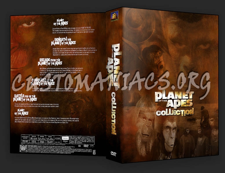 Planet of the Apes collection dvd cover