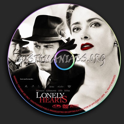 Lonely Hearts dvd label