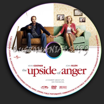 The Upside Of Anger dvd label