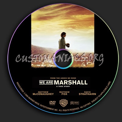 We Are Marshall dvd label