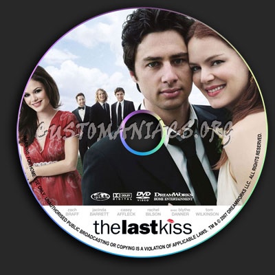 The Last Kiss dvd label