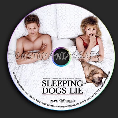 Sleeping Dogs Lie dvd label
