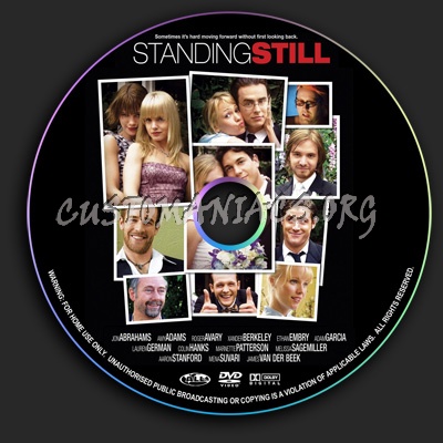 Standing Still dvd label