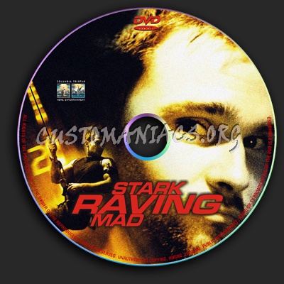 Stark Raving Mad dvd label