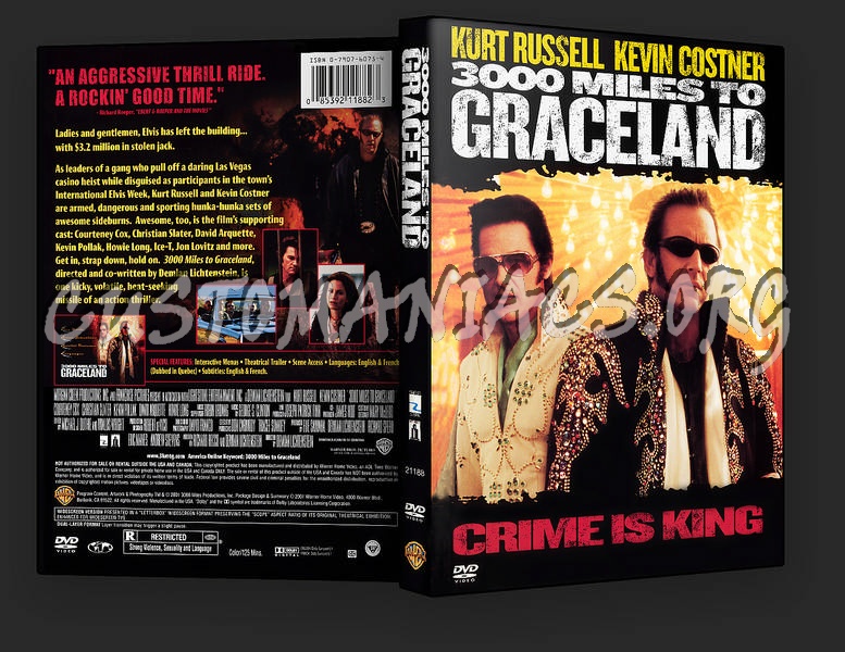 3000 Miles to Graceland dvd cover