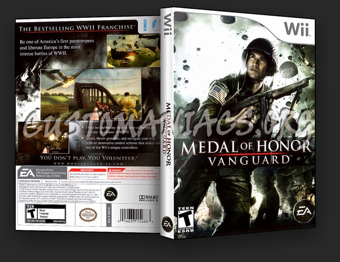 Medal of Honor Vanguard dvd cover