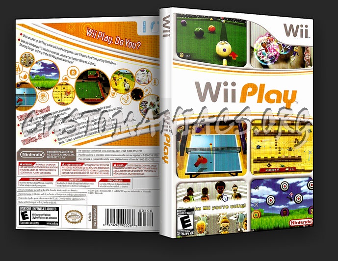 Wii Play dvd cover