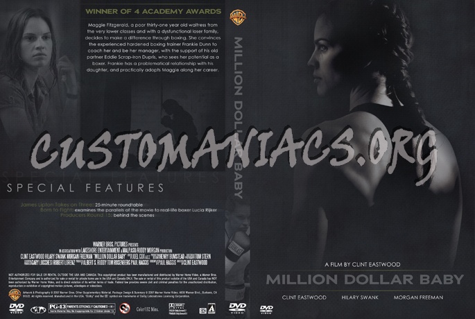 Million Dollar Baby dvd cover