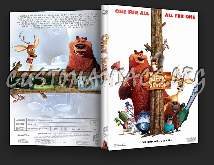 Open Season dvd cover