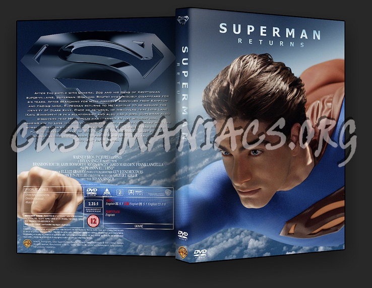 Superman Returns dvd cover