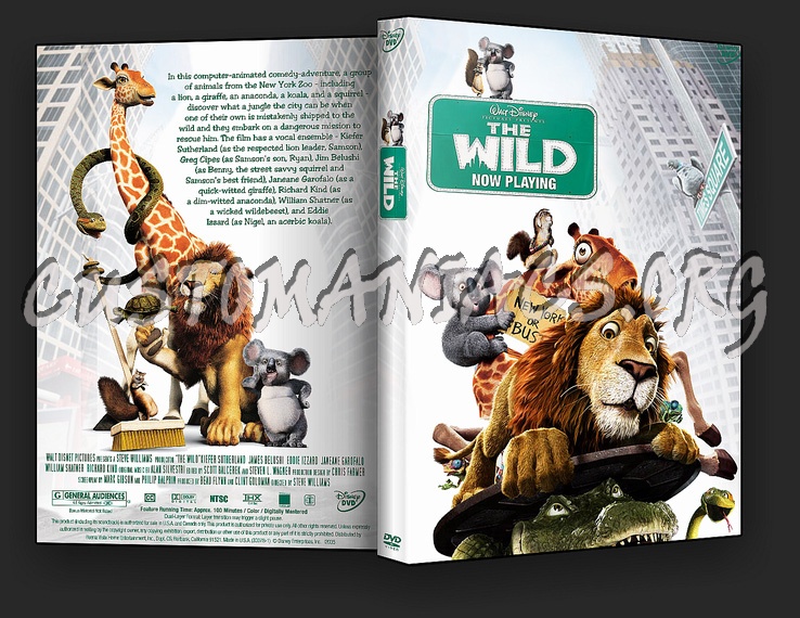The Wild dvd cover
