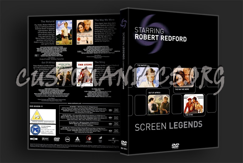 Robert Redford Box Set dvd cover