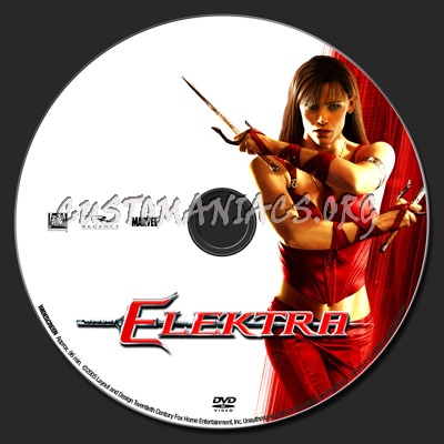 Elektra dvd label