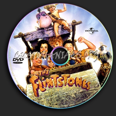 The Flintstones dvd label