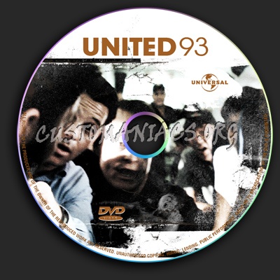 United 93 dvd label