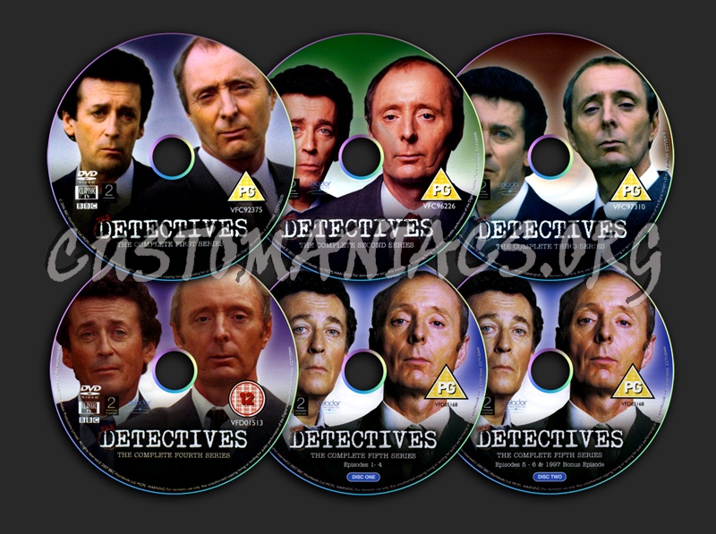 The Detectives - Series 1 - 5 dvd label