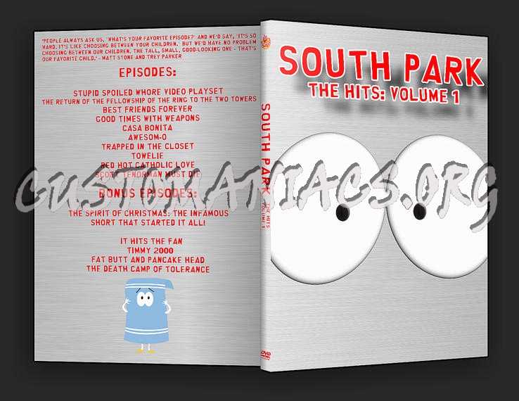 South Park - The Hits dvd cover