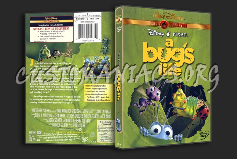 A Bug's Life dvd cover