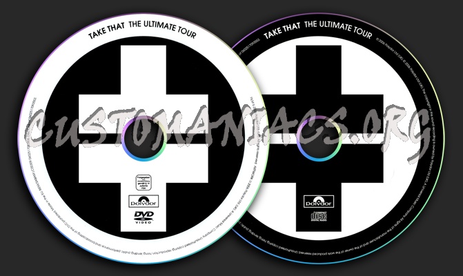 Take That Ultimate Tour 2006 dvd label
