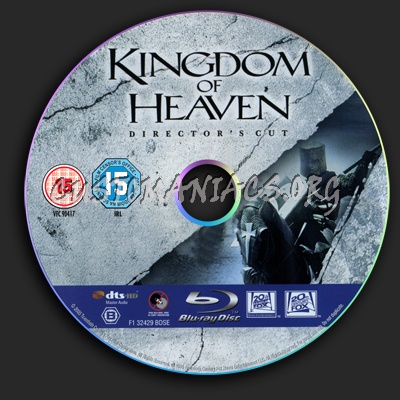 Kingdom Of Heaven blu-ray label