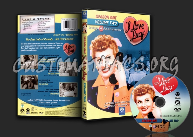 I Love Lucy dvd cover