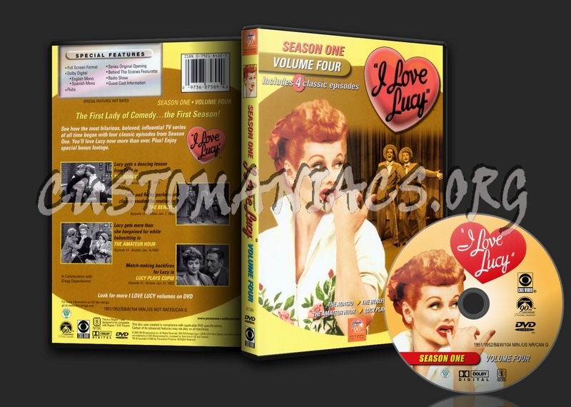 I Love Lucy dvd cover